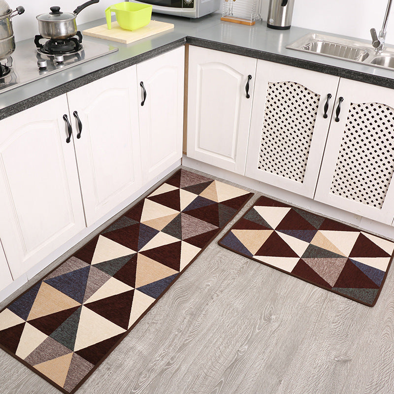 Kitchen mat and carpet anti-slip absorbent