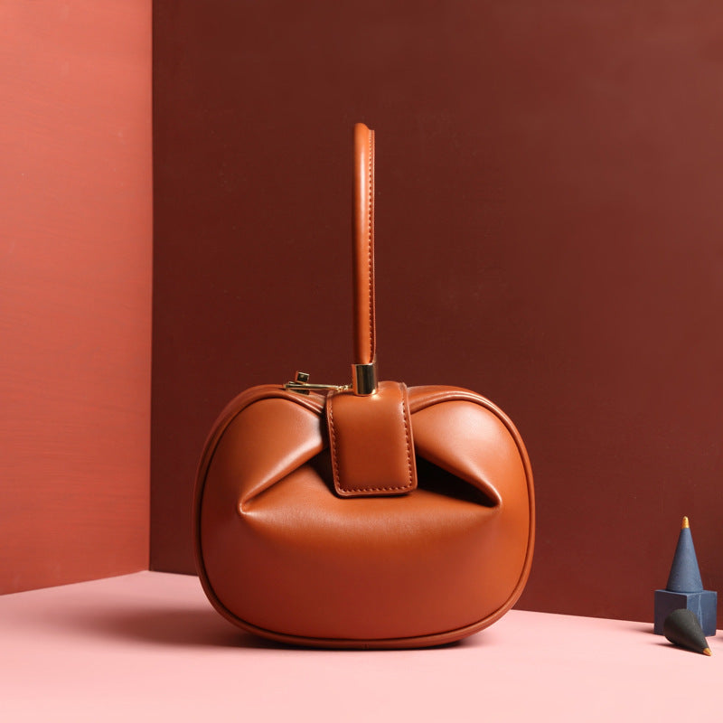 Leather handbags fashion dumplings handbag LadyShow.Store