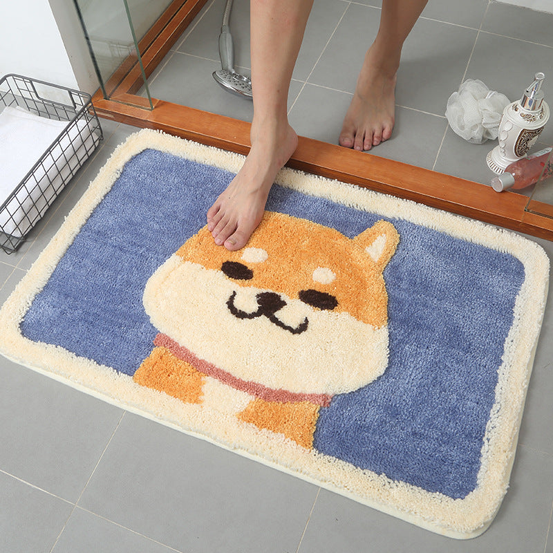 Anti-slip mat absorbent foot pad