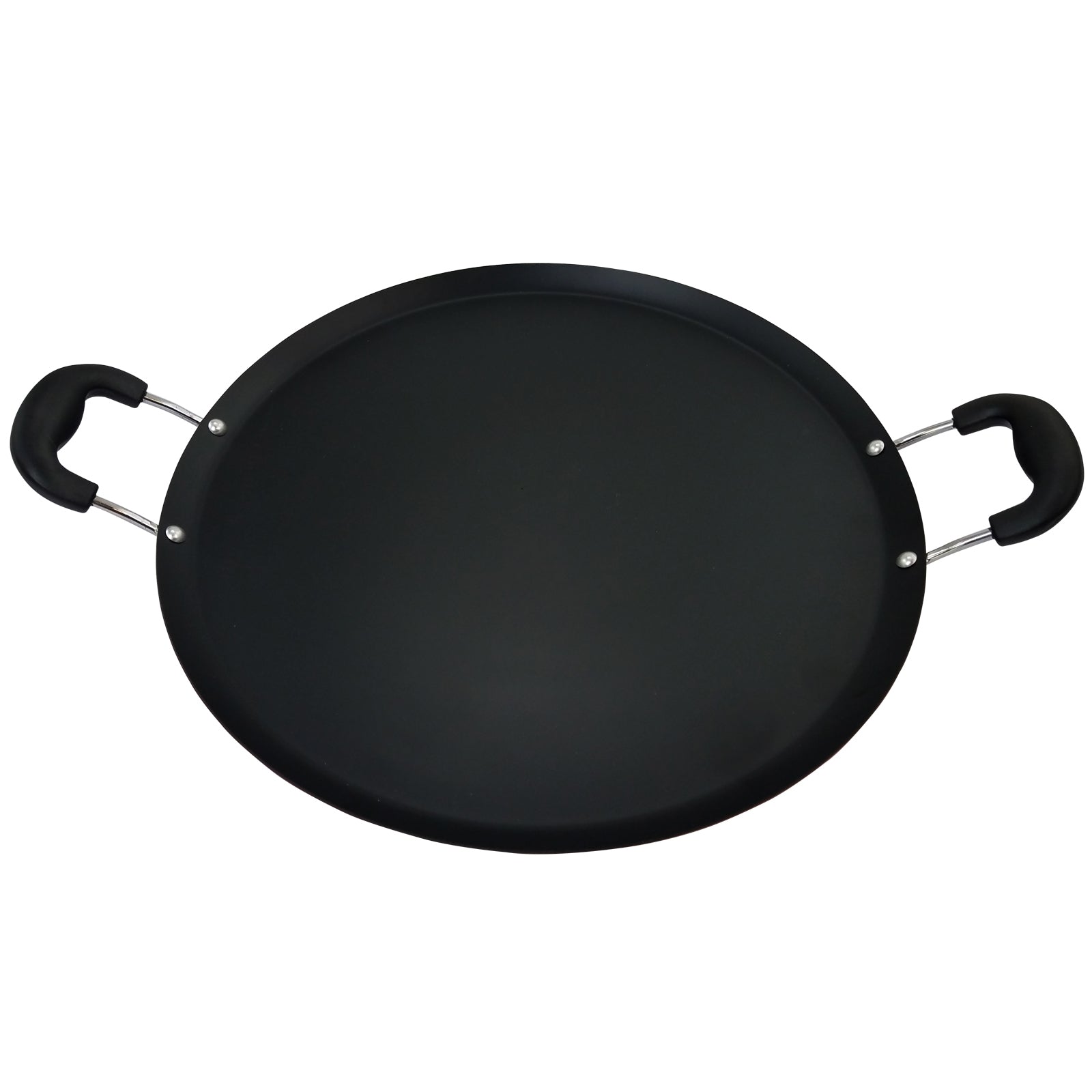 Oster Cocina Zadora Steel Comal Pan in Red LuxuryLifeWay Online Store