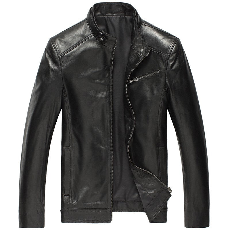 Men's leather leather jacket Best YouTube Store