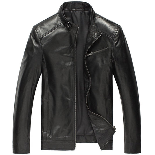 Men's leather leather jacket Best YouTube Store