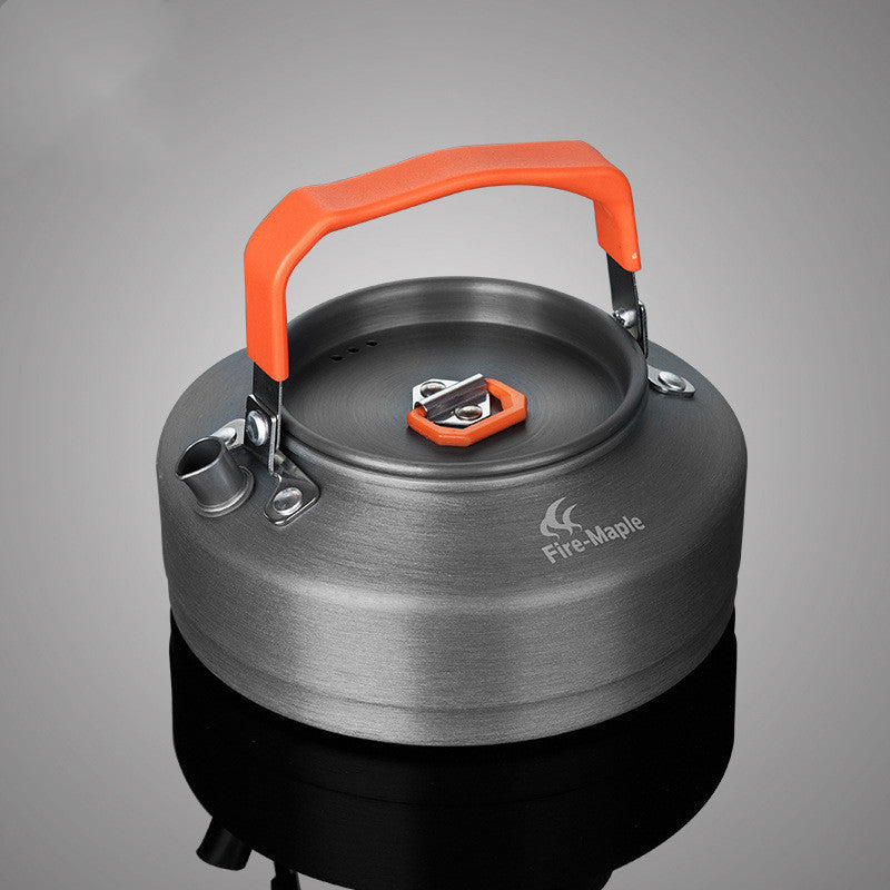 Fashion Simple Color Contrast Aluminum Kettle 0.8L PearlNestDecor.com