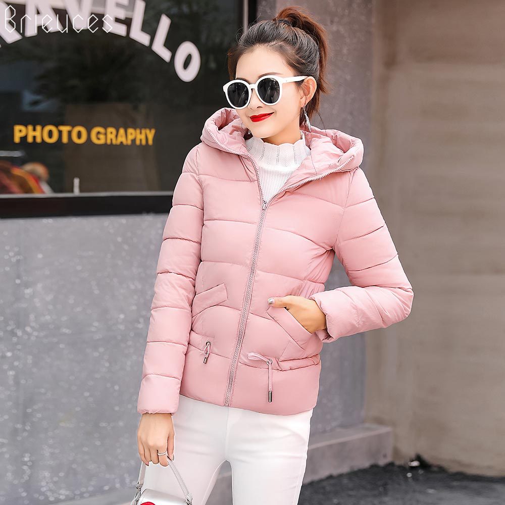 HEE GRAND Winter Jacket Women 2021 Padded Bag Snow Jackets Female Autumn Slim Short Jacket Outwear Ladies Winter Coat WWM1692