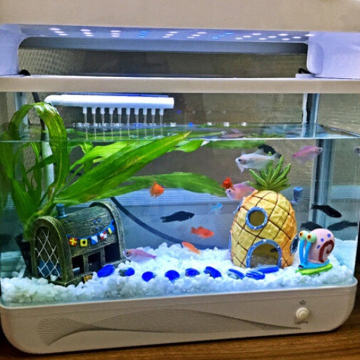 Pineapple House For Aquarium Fish Tank Pets Fashion