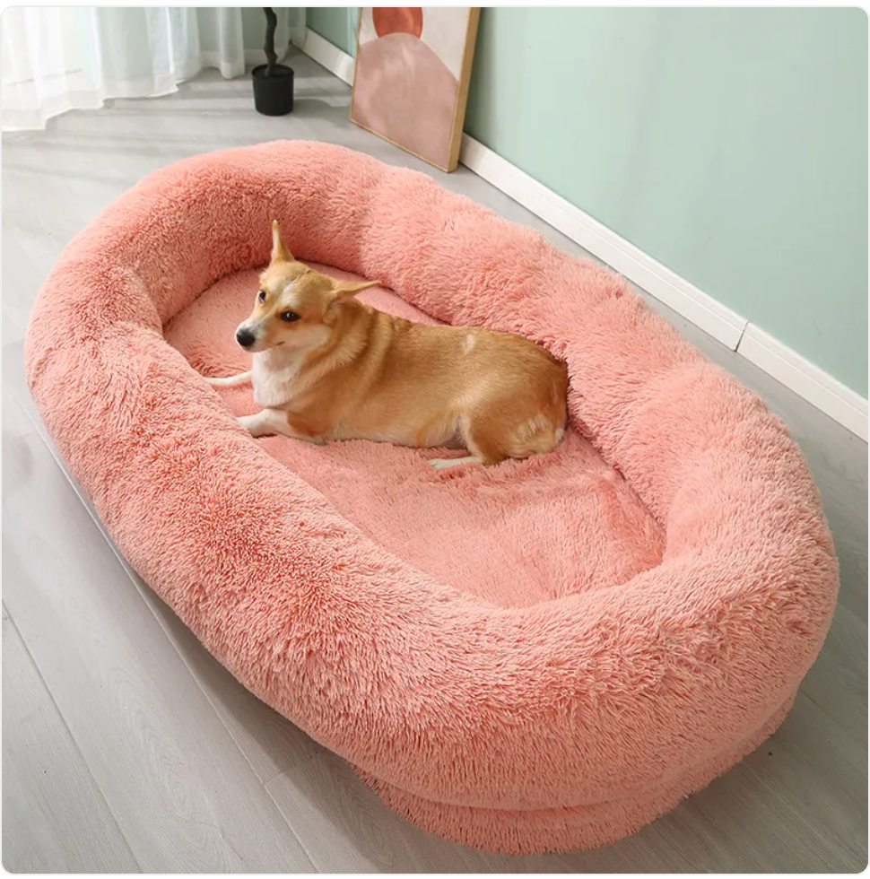 Plush Winter Pet Bed - Warm, Large, Removable & Washable Best YouTube Store