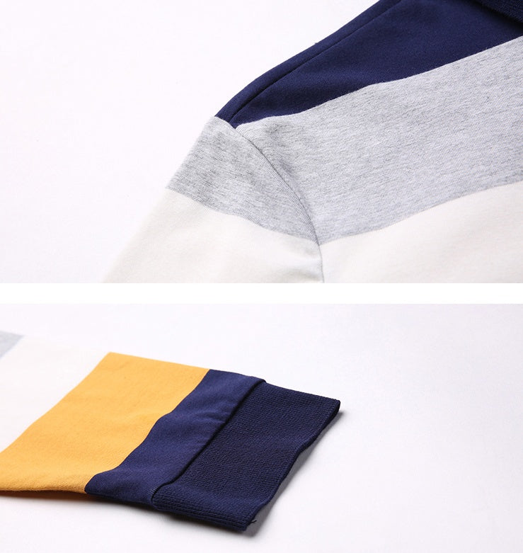 Casual Men's Slim Stripe T-shirt Clothing Tops Best YouTube Store