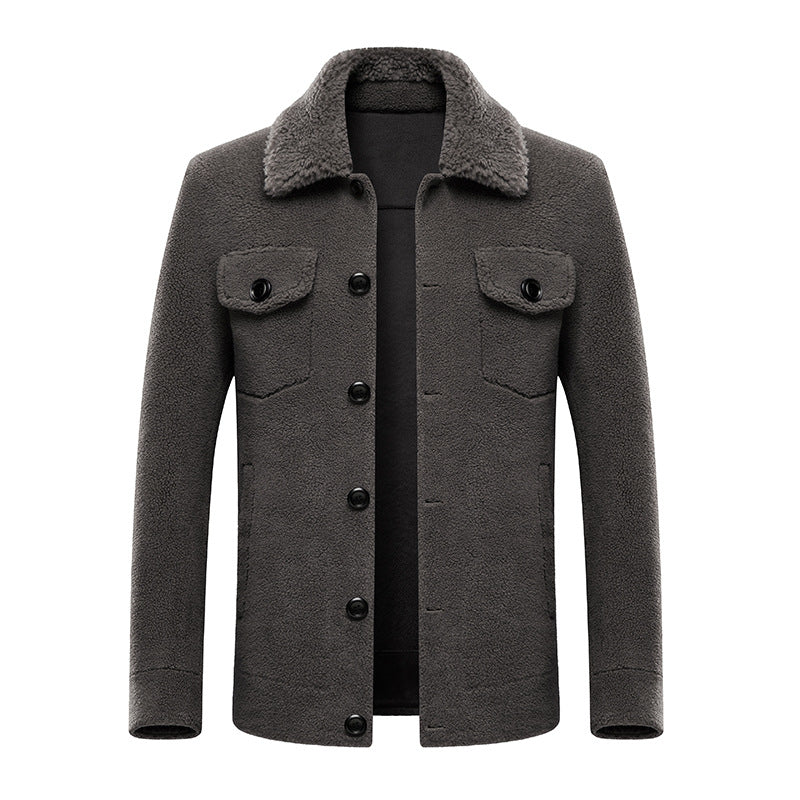 Sheep sheared men's jacket Best YouTube Store