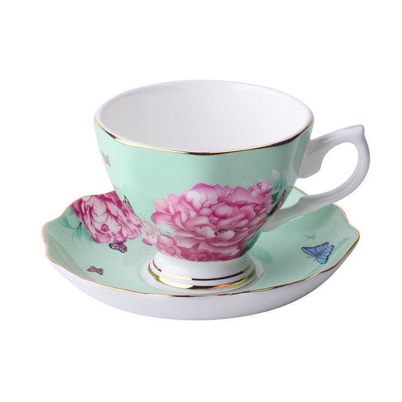 European Classic Series Bone China Coffee Cup LadyShow.Store
