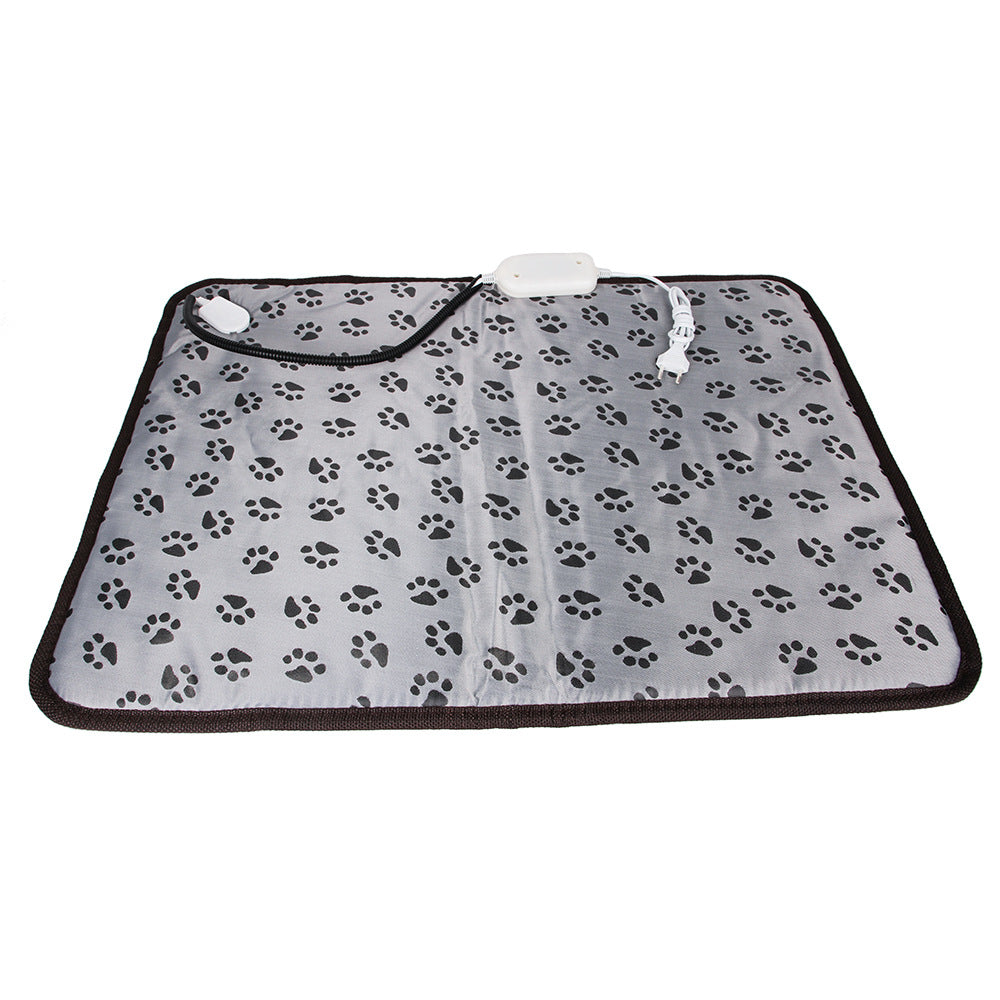 Pet Heating Pad For Dog Cat Heat Mat Indoor Electric Waterproof Dog Heated Pad With Chew Resistant Cord Winter Pet Blanket Warmer Pets Fashion