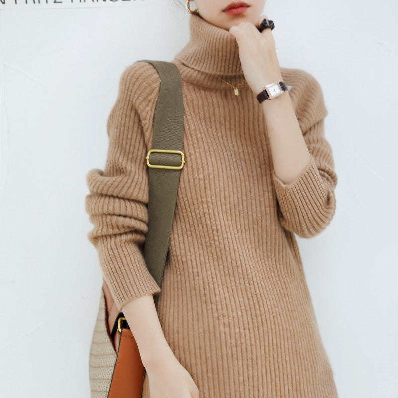 Thick Women Loose Woolen Sweater Women  Autumn LadyShow.Store