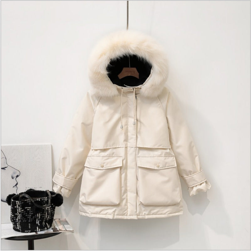 Fur collar down jacket Best YouTube Store