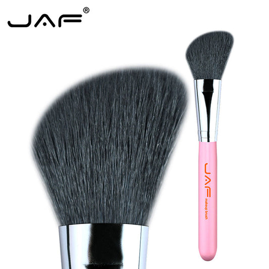 JAF makeup brush Single oblique head blush brush Natural mountain wool Source new product 12GKYA Rouge brush CJD2