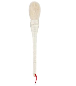Profesional Flat Goat Wool Rattan Makeup Brush CJD2
