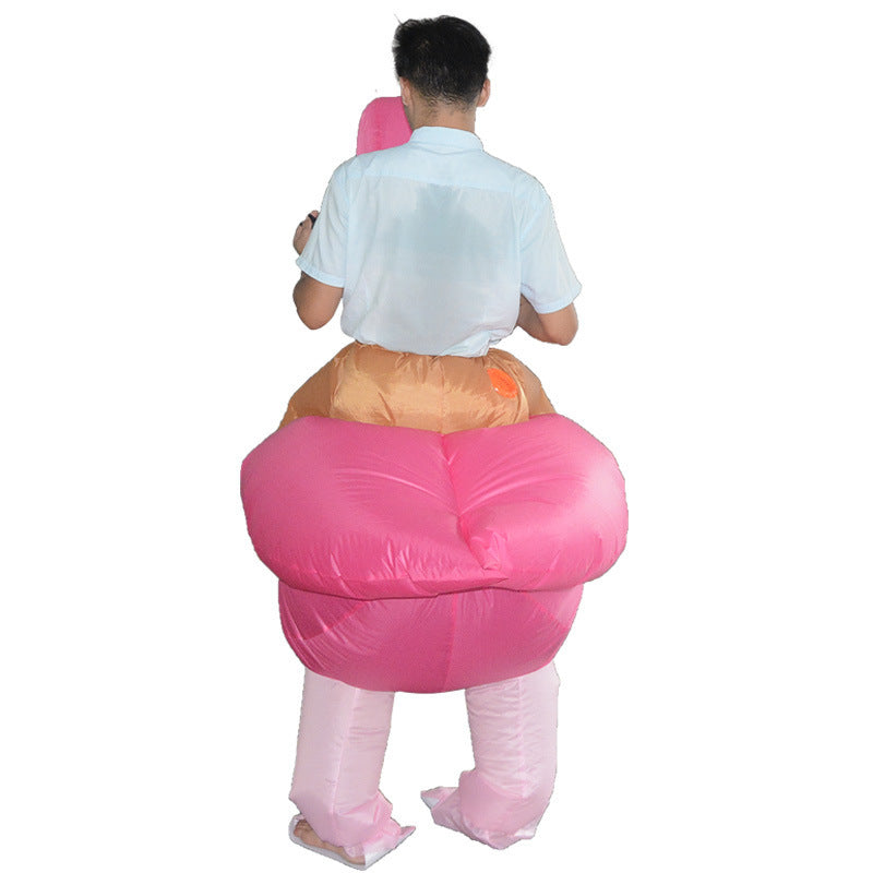 Creative toys Halloween Christmas Flamingo cosplay dress up inflatable suit party spoof costume props LuxuryLifeWay Online Store