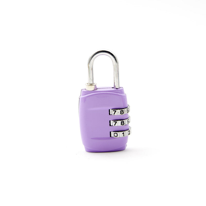 Trumpet three four lock padlock gym cabinet luggage cabinets dormitory backpack anti-theft password lock