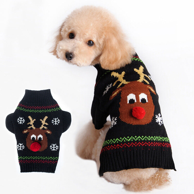 Christmas pet sweater Pets Fashion