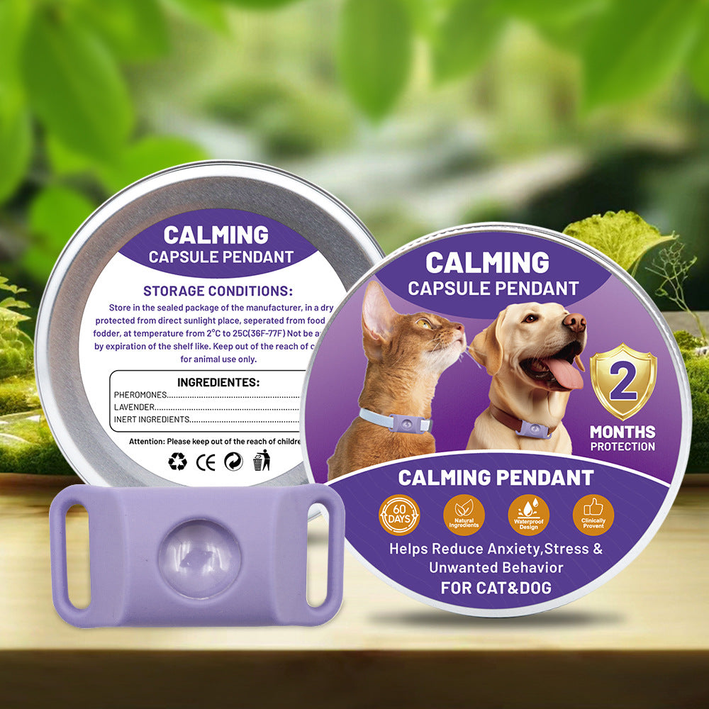 Pet Calm Buckle Dogs And Cats Special Anti-stress Soothing Mood Pets Fashion