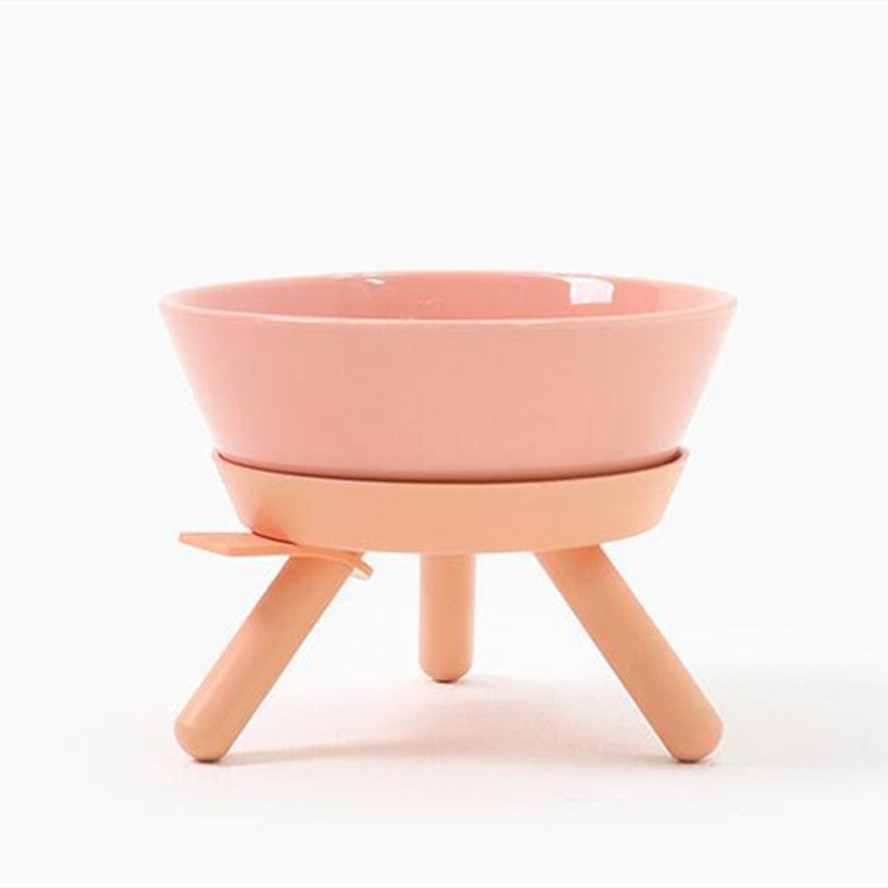 Dog dining table bowl Pets Fashion