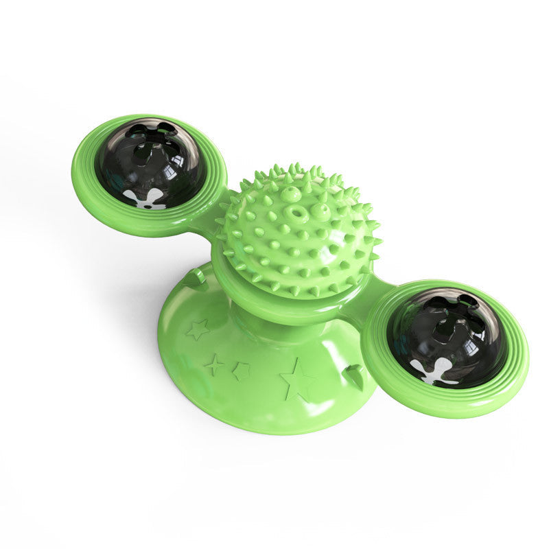 Sucker Turn Windmill Cat Toy Funny Cat Creative Spin Ball Pets Fashion