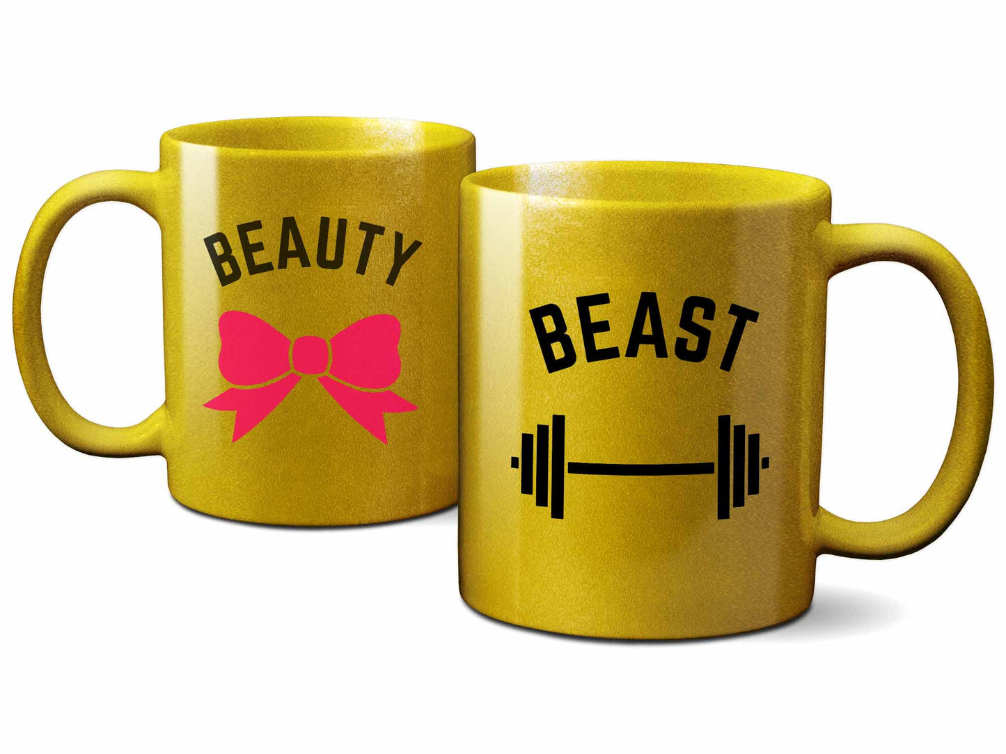 Beauty and Beast Coffee Mugs