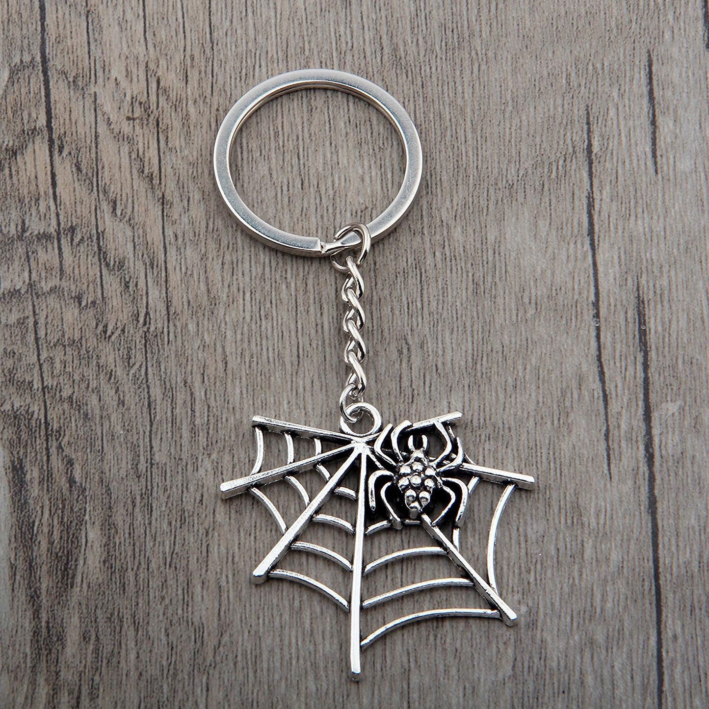 Europe And The United States Halloween Spider Web Shape Pendant Key Chain LadyShow.Store