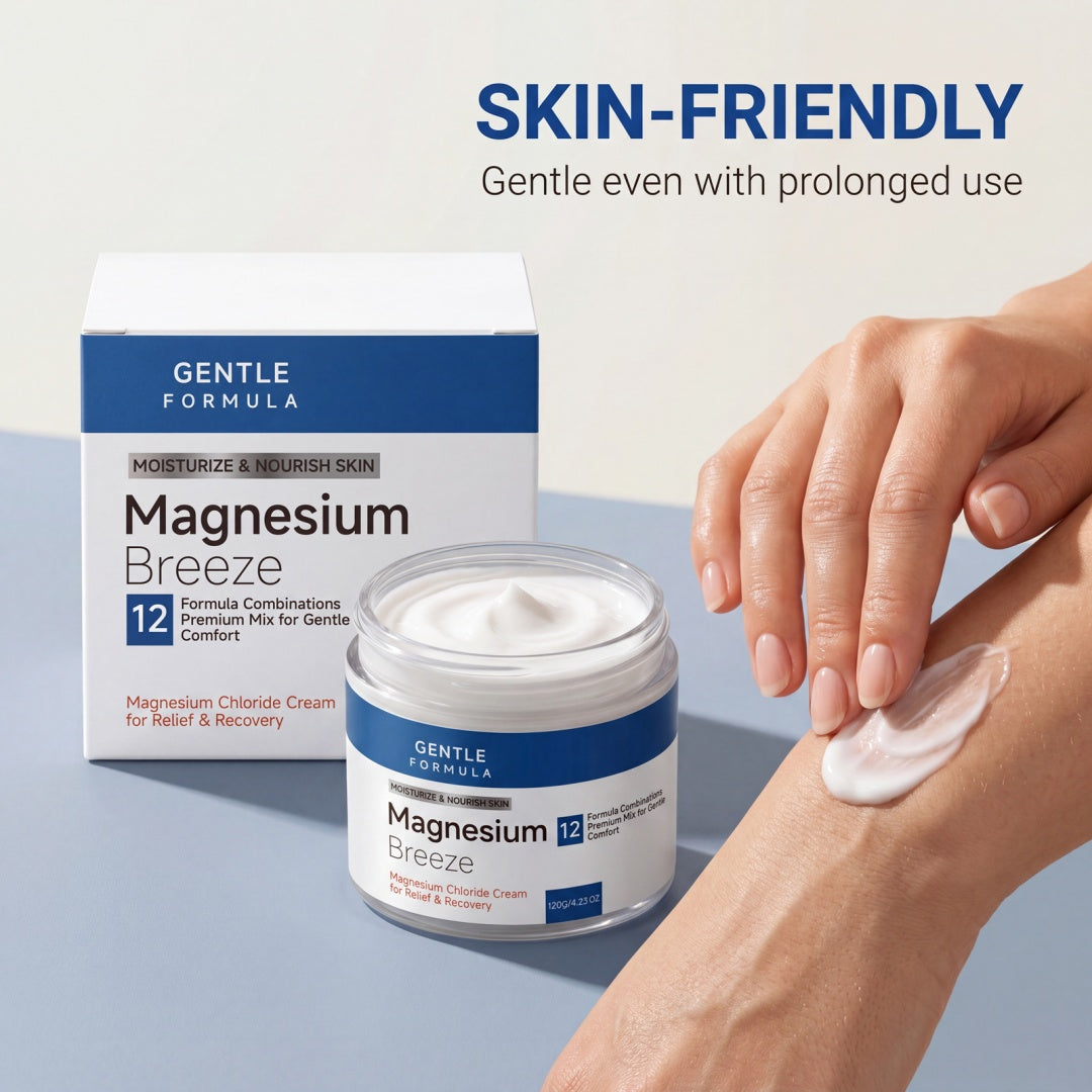 Magnesium Chloride Soothing Cream 120g Box Tri Light Beauty