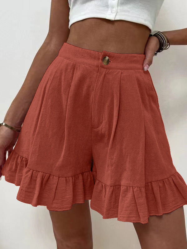 Loose-fitting Shorts High-waisted Shorts For Women NorixaFashion.com