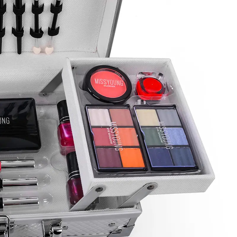 All-in-One Makeup Kit with Eyeshadow and Lipgloss LadyShow.Store