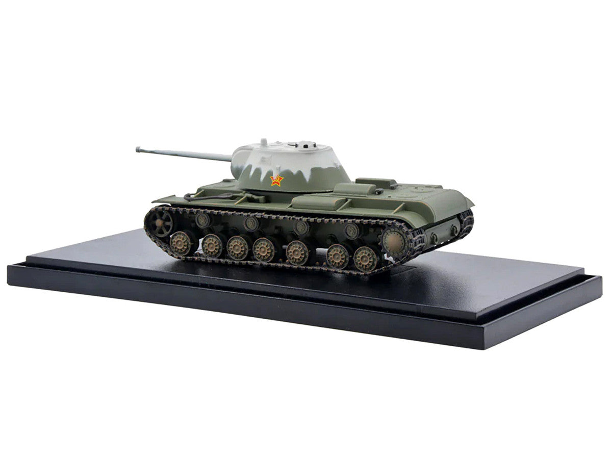 Soviet Kliment Voroshilov KV-3 Heavy Tank Winter Camouflage 1/72 Diecast Model by Panzerkampf LuxuryLifeWay Online Store