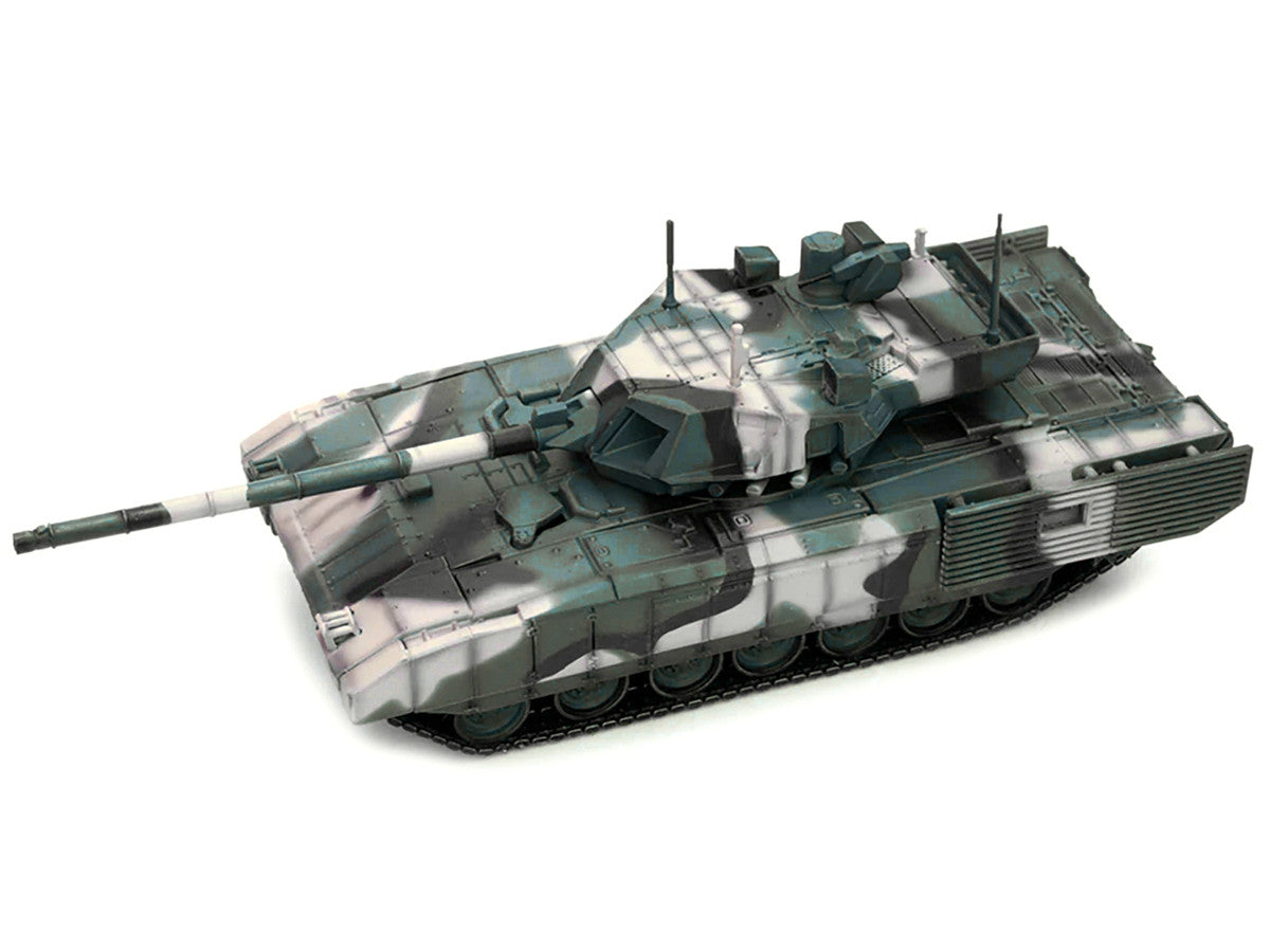 Russian T14 Armata MBT (Main Battle Tank) Multi-Woodland Camouflage "Armor Premium" Series 1/72 Diecast Model by Panzerkampf LuxuryLifeWay Online Store
