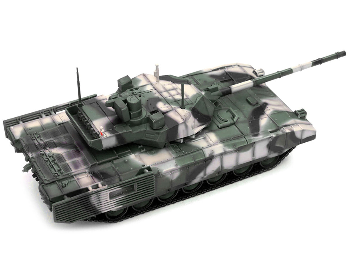 Russian T14 Armata MBT (Main Battle Tank) Multi-Woodland Camouflage "Armor Premium" Series 1/72 Diecast Model by Panzerkampf LuxuryLifeWay Online Store