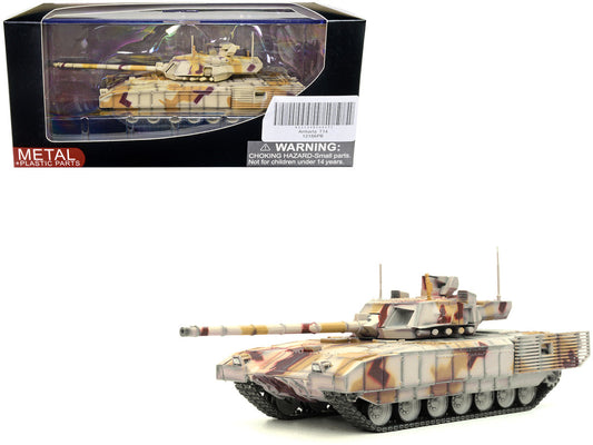 Russian T14 Armata MBT (Main Battle Tank) Multi-Desert Camouflage "Armor Premium" Series 1/72 Diecast Model by Panzerkampf LuxuryLifeWay Online Store