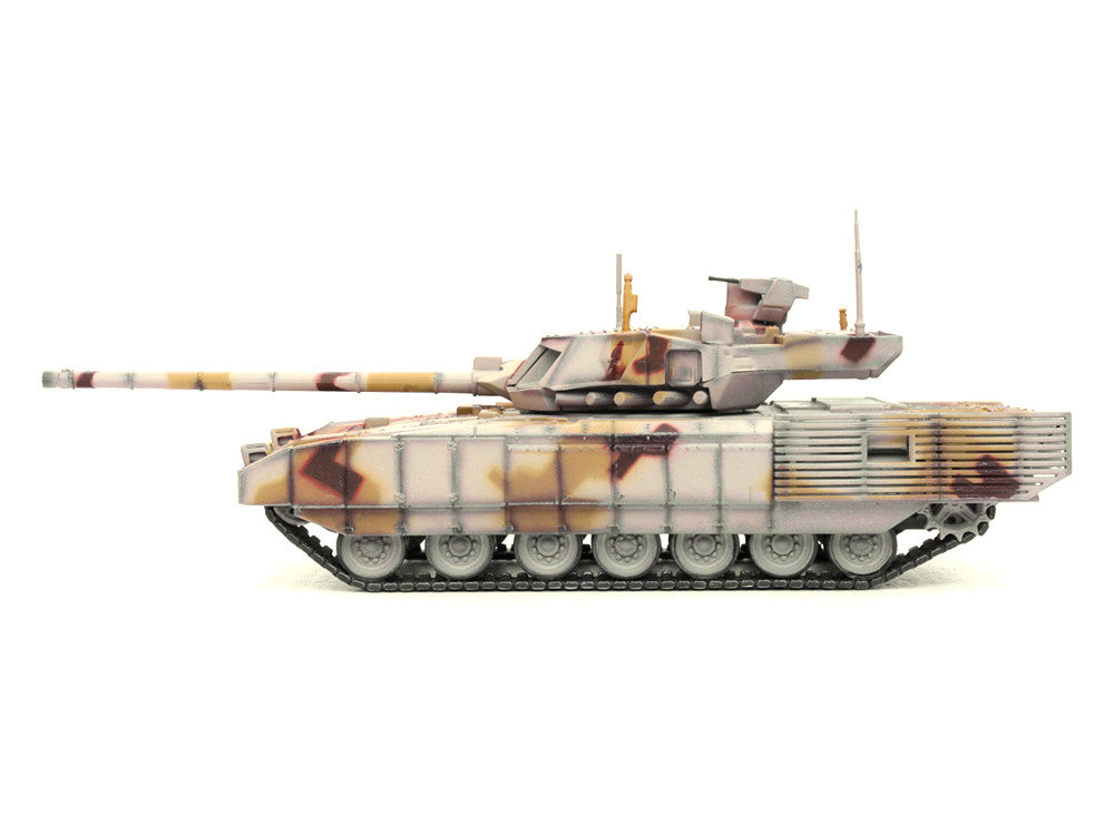 Russian T14 Armata MBT (Main Battle Tank) Multi-Desert Camouflage "Armor Premium" Series 1/72 Diecast Model by Panzerkampf LuxuryLifeWay Online Store