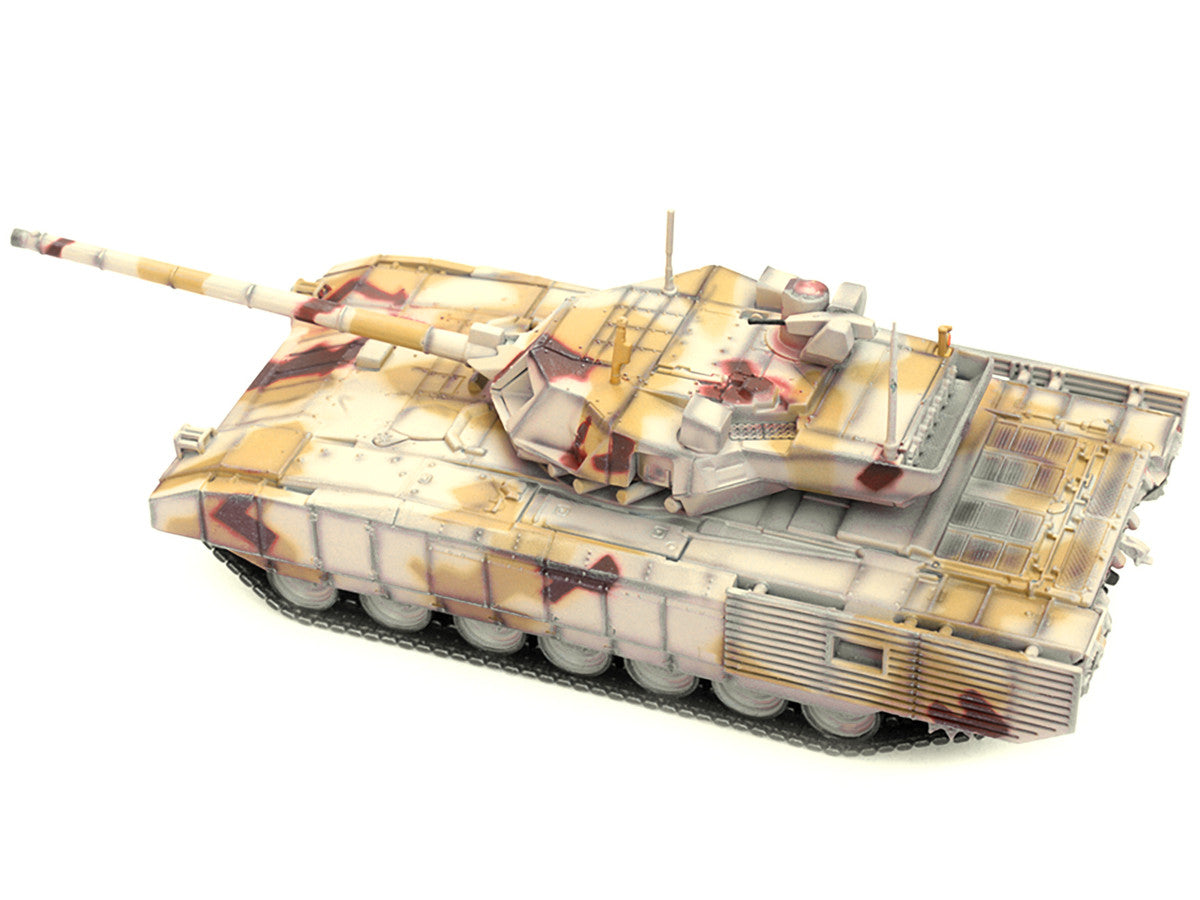 Russian T14 Armata MBT (Main Battle Tank) Multi-Desert Camouflage "Armor Premium" Series 1/72 Diecast Model by Panzerkampf LuxuryLifeWay Online Store