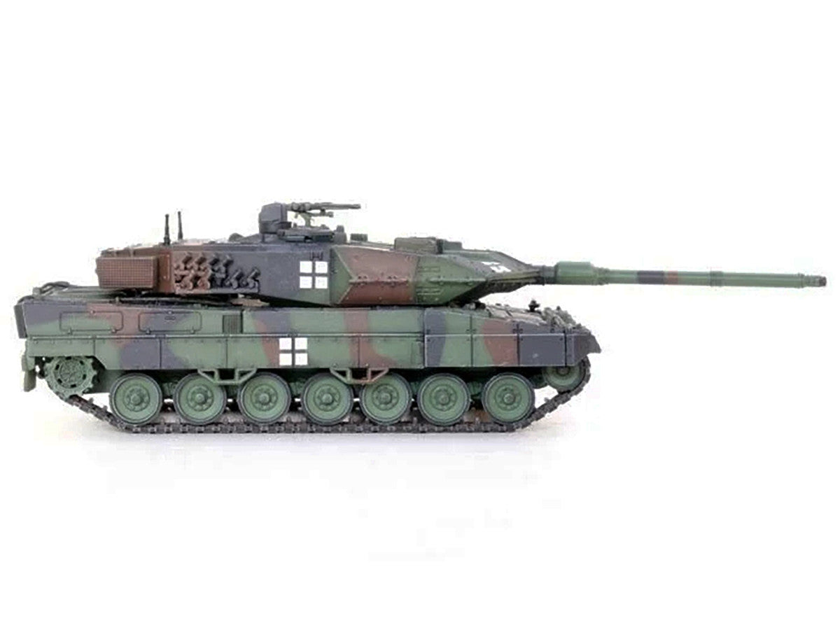 Leopard 2A6 Main Battle Tank Green Camouflage "Ukrainian Army" "Armor Premium" Series 1/72 Diecast Model by Panzerkampf LuxuryLifeWay Online Store