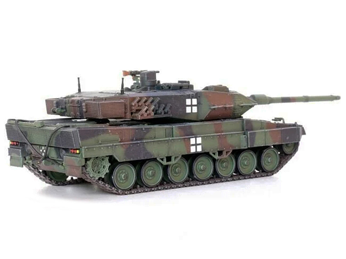 Leopard 2A6 Main Battle Tank Green Camouflage "Ukrainian Army" "Armor Premium" Series 1/72 Diecast Model by Panzerkampf LuxuryLifeWay Online Store