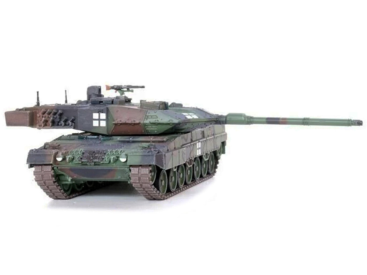 Leopard 2A6 Main Battle Tank Green Camouflage "Ukrainian Army" "Armor Premium" Series 1/72 Diecast Model by Panzerkampf LuxuryLifeWay Online Store