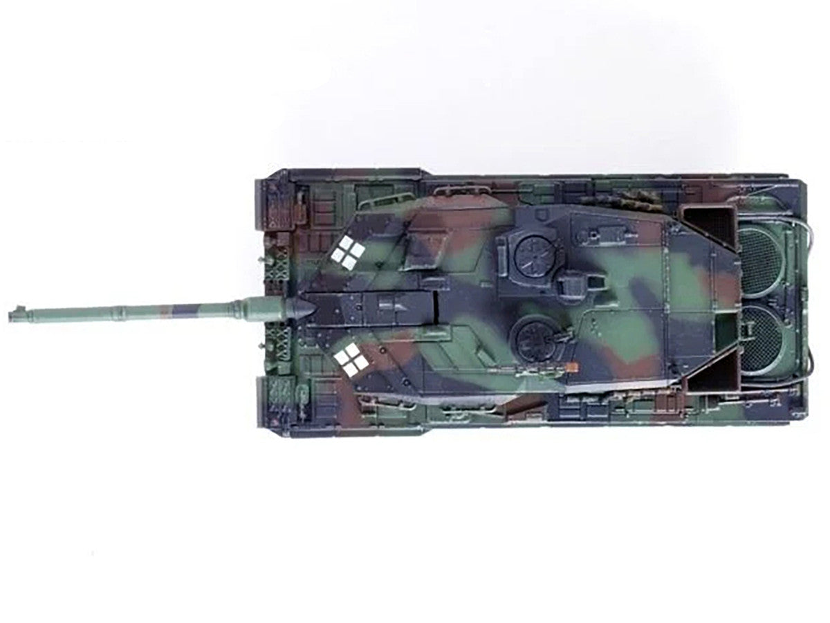 Leopard 2A6 Main Battle Tank Green Camouflage "Ukrainian Army" "Armor Premium" Series 1/72 Diecast Model by Panzerkampf LuxuryLifeWay Online Store