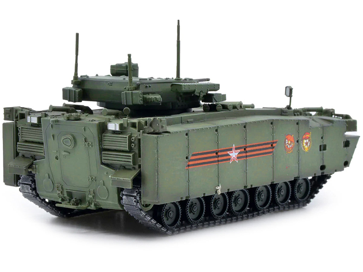 Russian (Object 695) Kurganets-25 Infantry Fighting Vehicle with Four Kornet-EM Guided Missiles - Moscow Victory Day Parade 1/72 Diecast Model by Panzerkampf LuxuryLifeWay Online Store