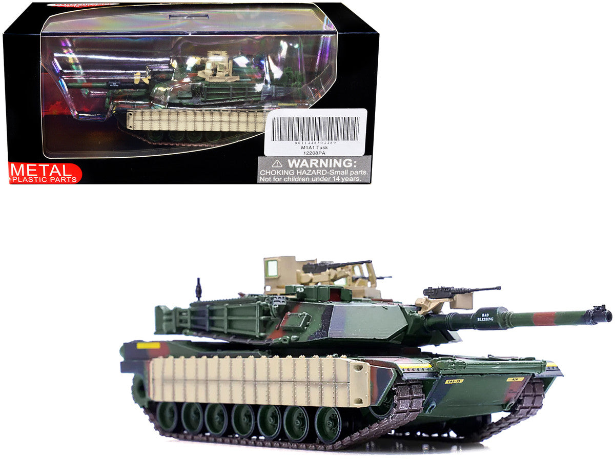 M1A1 TUSK Main Battle Tank "U.S.A. 1st Battalion 35th Armor Regiment" 1/72 Diecast Model by Panzerkampf LuxuryLifeWay Online Store