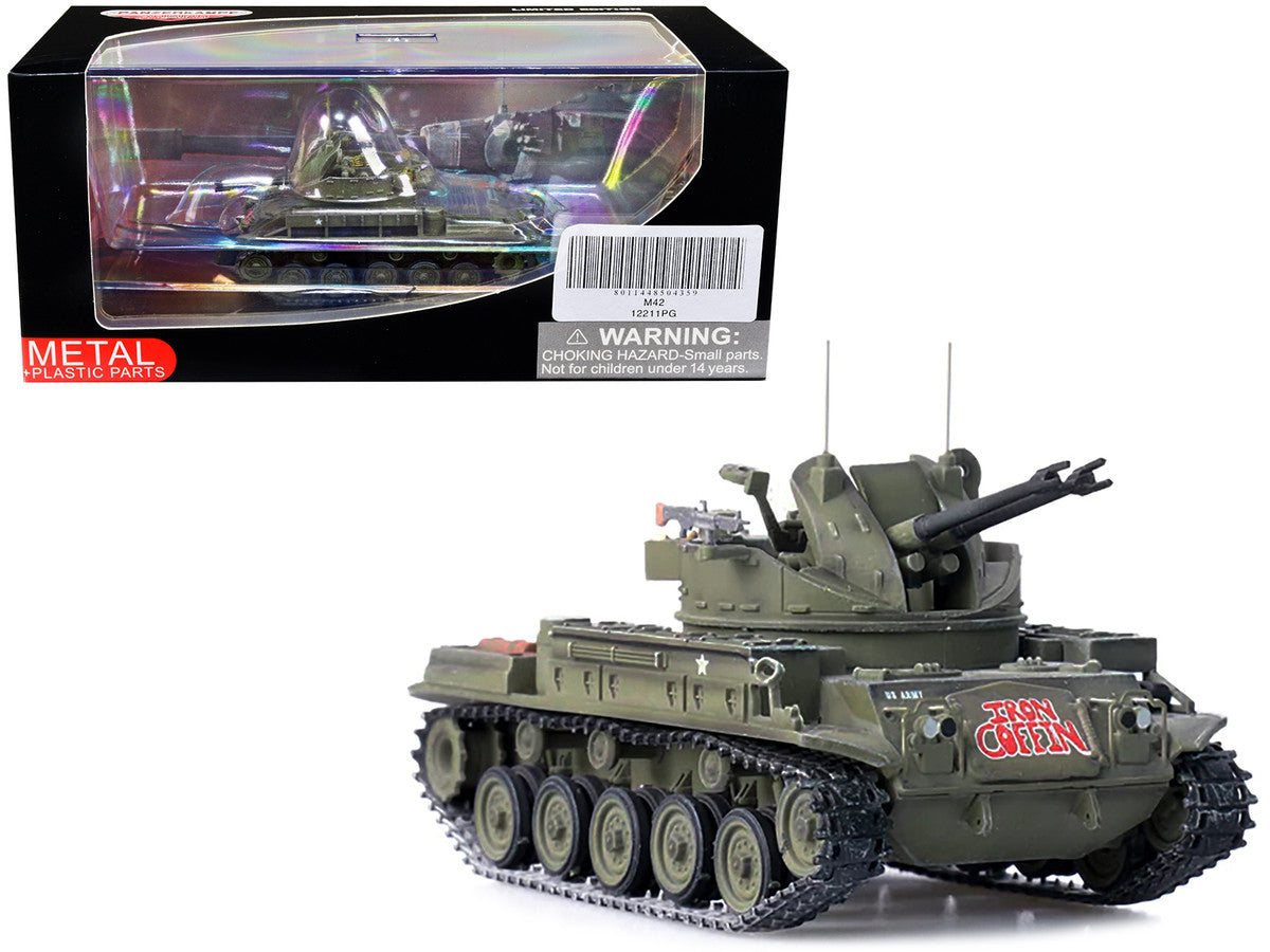 M42 Duster Self-Propelled Anti-Aircraft Gun "Iron Coffin" "US - Vietnam War" 1/72 Diecast Model by Panzerkampf LuxuryLifeWay Online Store