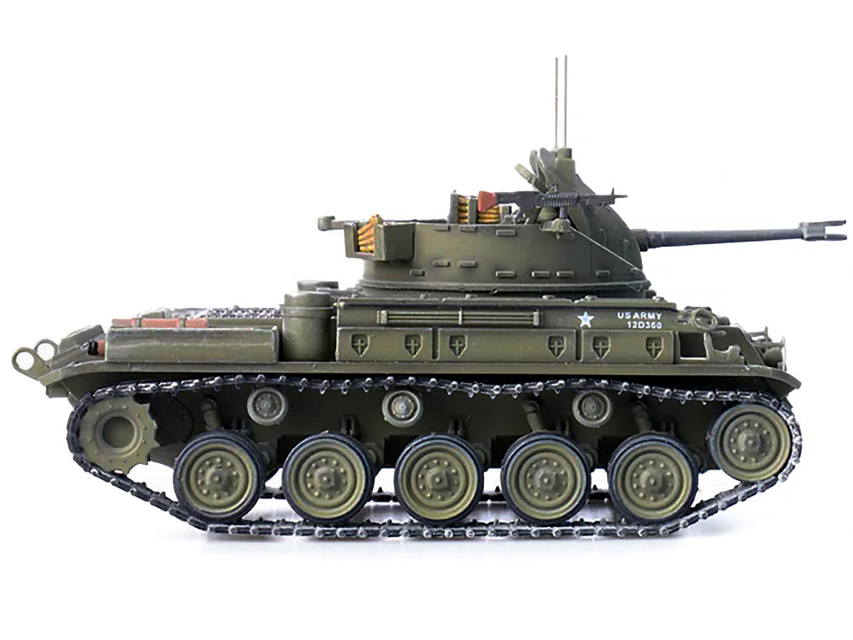 M42 Duster Self-Propelled Anti-Aircraft Gun "Delta Dud's" "US Army - Vietnam War II Field Force 5th Battalion 2nd Field Artillery Regimen" 1/72 Diecast Model by Panzerkampf LuxuryLifeWay Online Store
