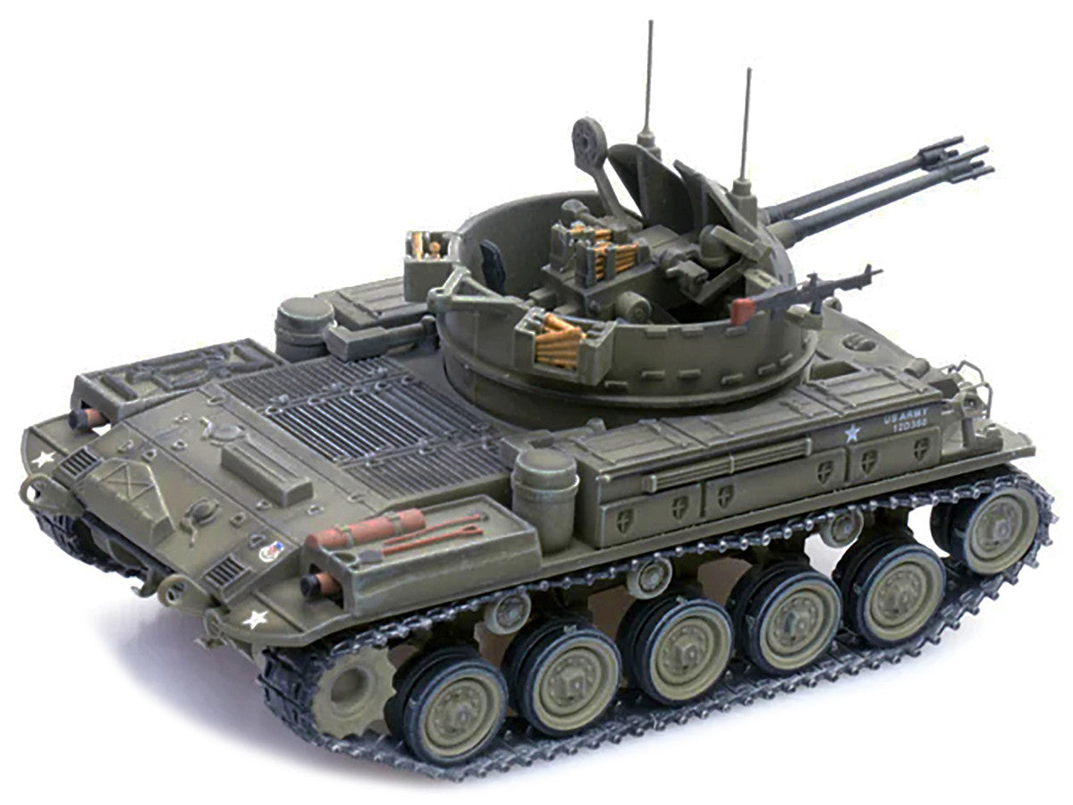M42 Duster Self-Propelled Anti-Aircraft Gun "Delta Dud's" "US Army - Vietnam War II Field Force 5th Battalion 2nd Field Artillery Regimen" 1/72 Diecast Model by Panzerkampf LuxuryLifeWay Online Store