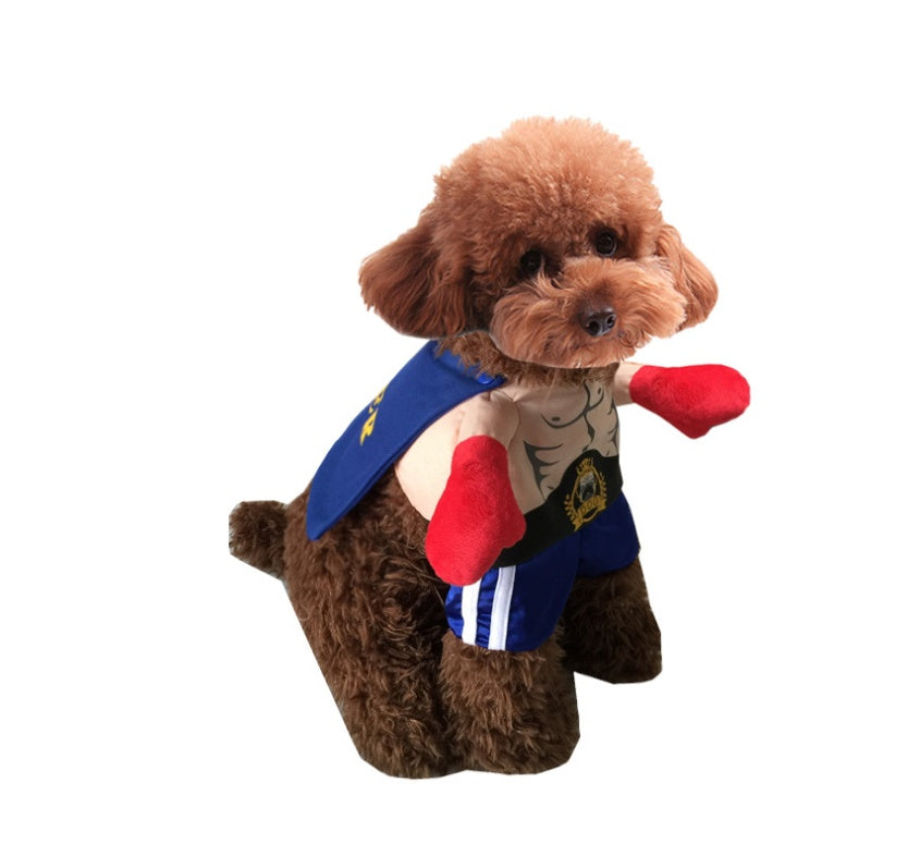 Boxer Cat Costume Pets Fashion