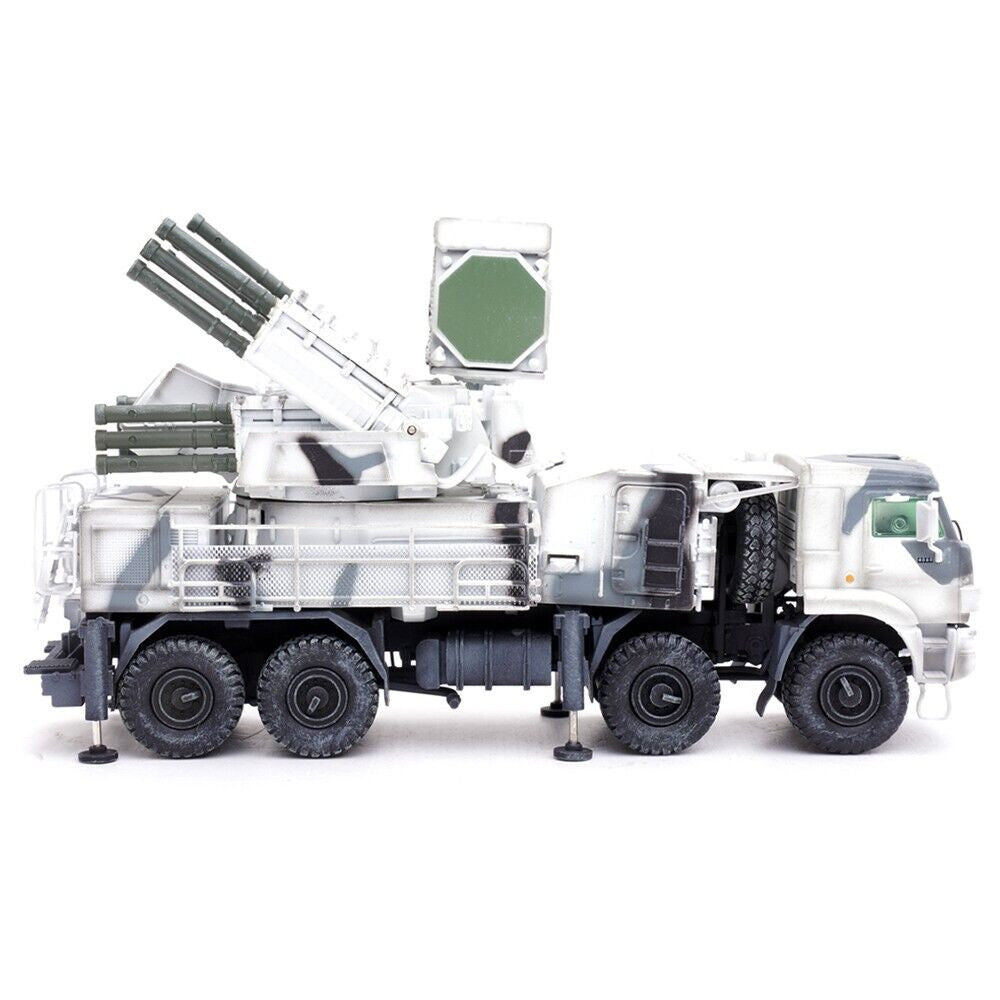 Pantsir S1 96K6 Self-Propelled Air Defense Weapon System Winter Camouflage "Russia's Arctic Forces" "Armor Premium" Series 1/72 Diecast Model by Panzerkampf LuxuryLifeWay Online Store