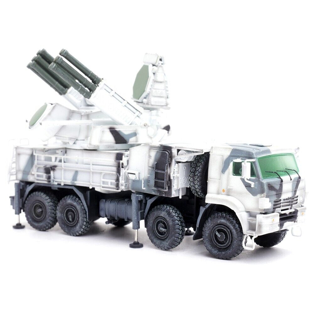 Pantsir S1 96K6 Self-Propelled Air Defense Weapon System Winter Camouflage "Russia's Arctic Forces" "Armor Premium" Series 1/72 Diecast Model by Panzerkampf LuxuryLifeWay Online Store