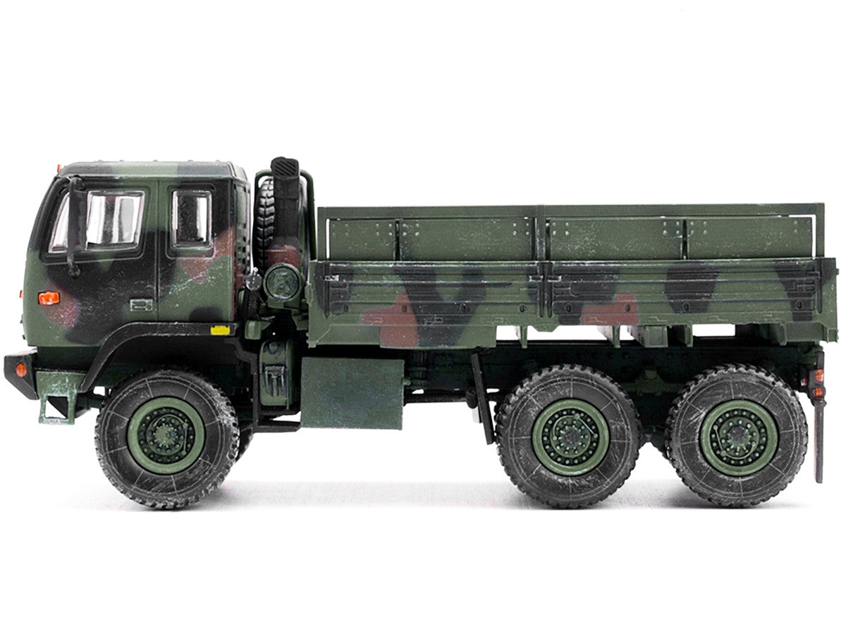 M1083 MTV (Medium Tactical Vehicle) Standard Cargo Truck NATO Camouflage "US Army" "Armor Premium" Series 1/72 Diecast Model by Panzerkampf LuxuryLifeWay Online Store