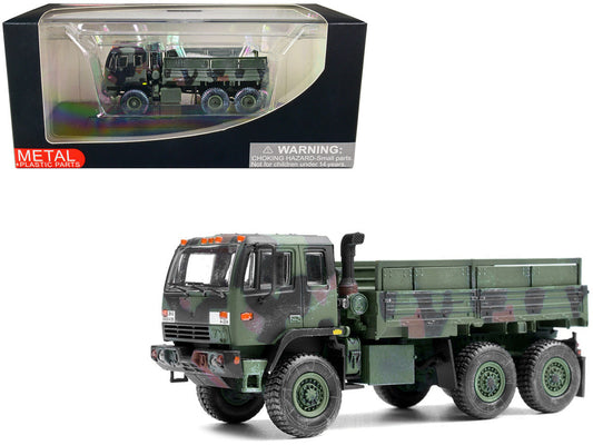 M1083 MTV (Medium Tactical Vehicle) Standard Cargo Truck NATO Camouflage "US Army" "Armor Premium" Series 1/72 Diecast Model by Panzerkampf LuxuryLifeWay Online Store