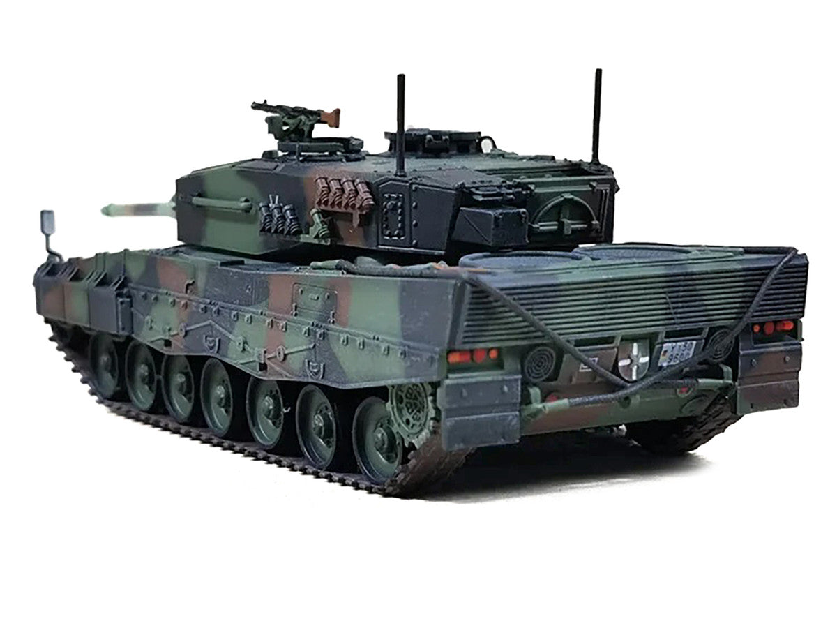 Leopard 2A4 Main Battle Tank with Snorkel "NATO Camouflage" German Army "Armor Premium" Series 1/72 Diecast Model by Panzerkampf LuxuryLifeWay Online Store